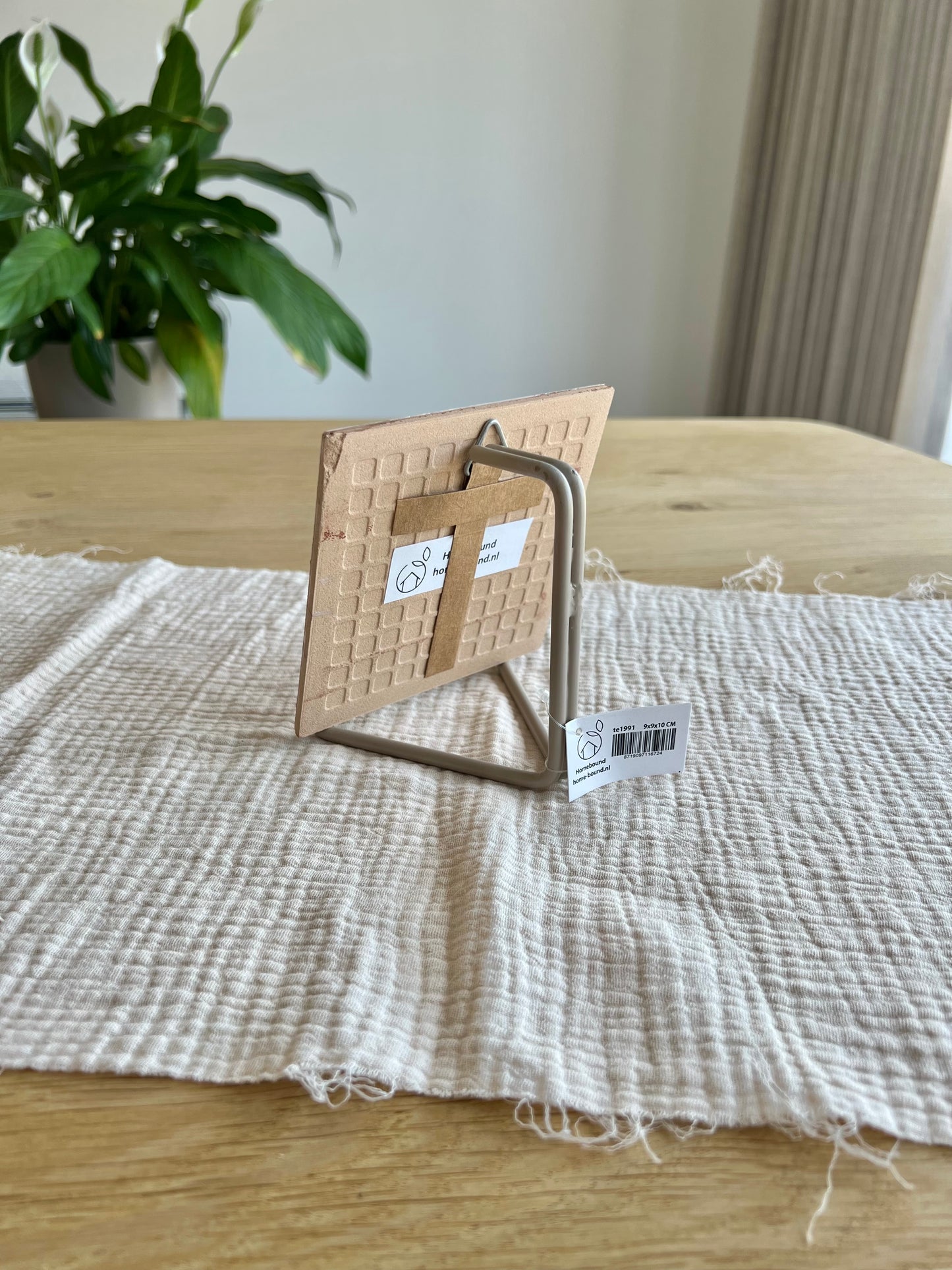 Houder voor tegeltjes ‘rekje’ - zand