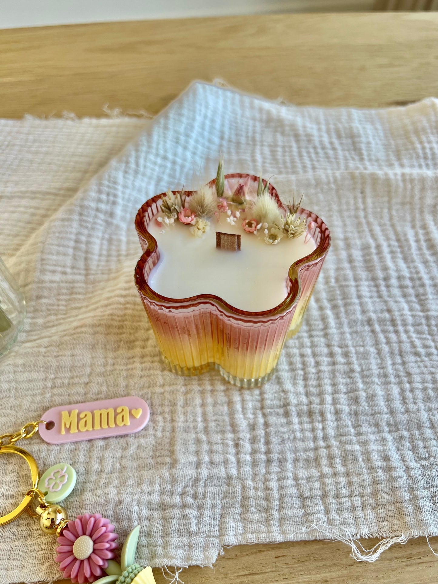 Cadeaupakket Mama - Geel / Roze