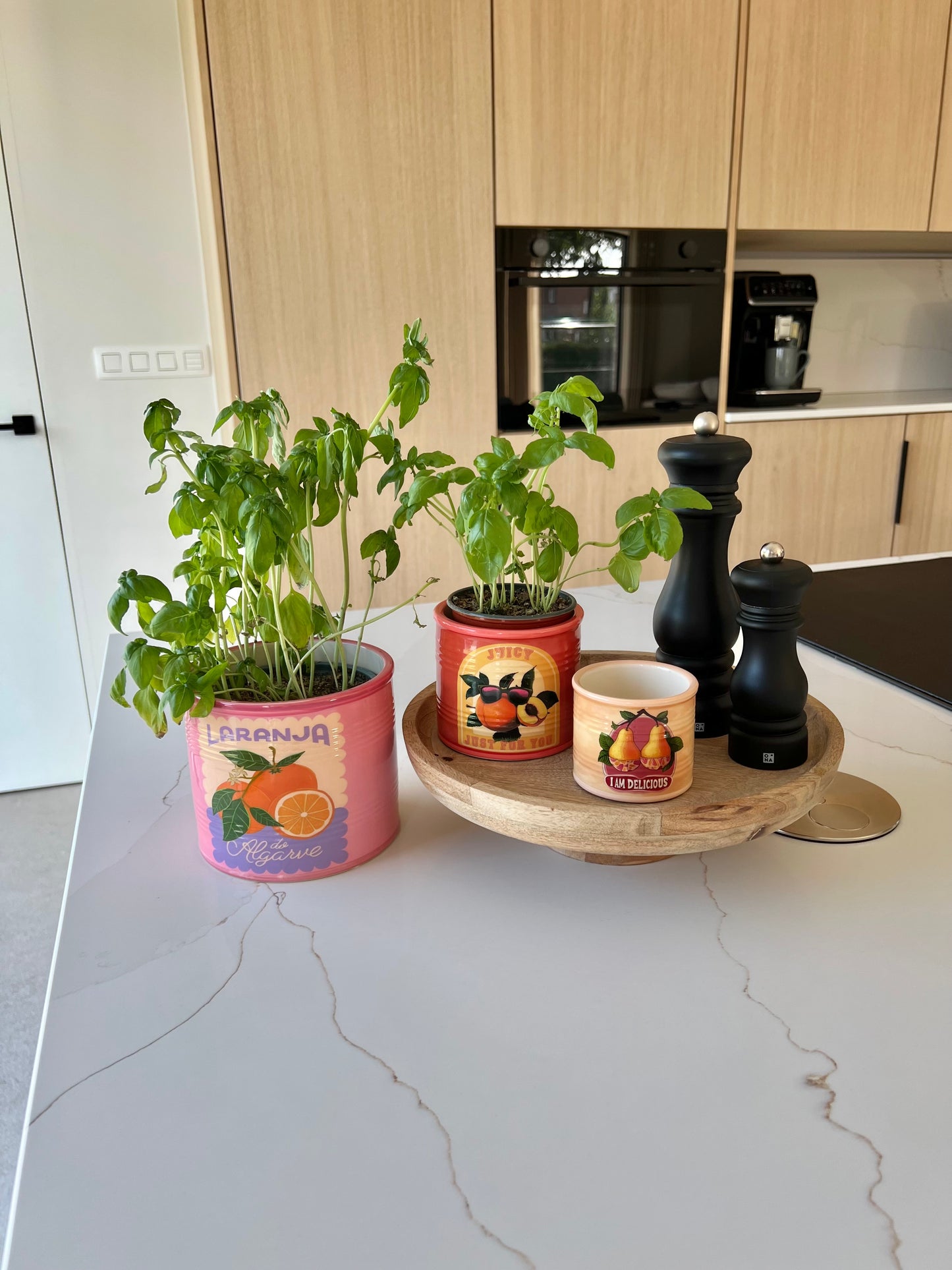 Kruidenpot/ bloempot - fruit