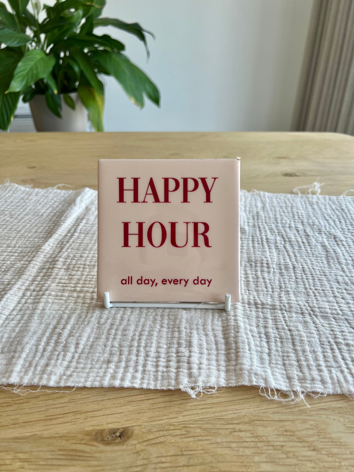Tegeltje - happy hour
