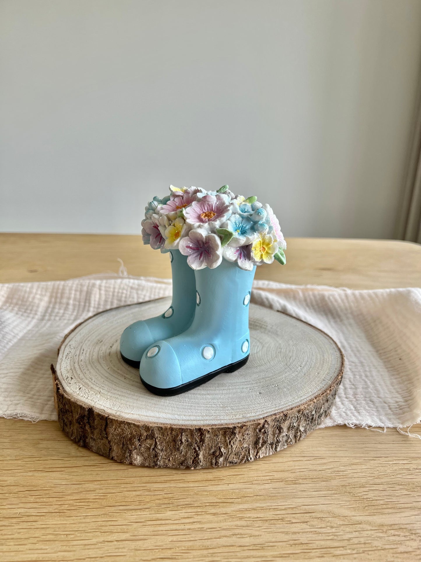Decoratie Beeld Laars 10x10x12 cm - Blauw