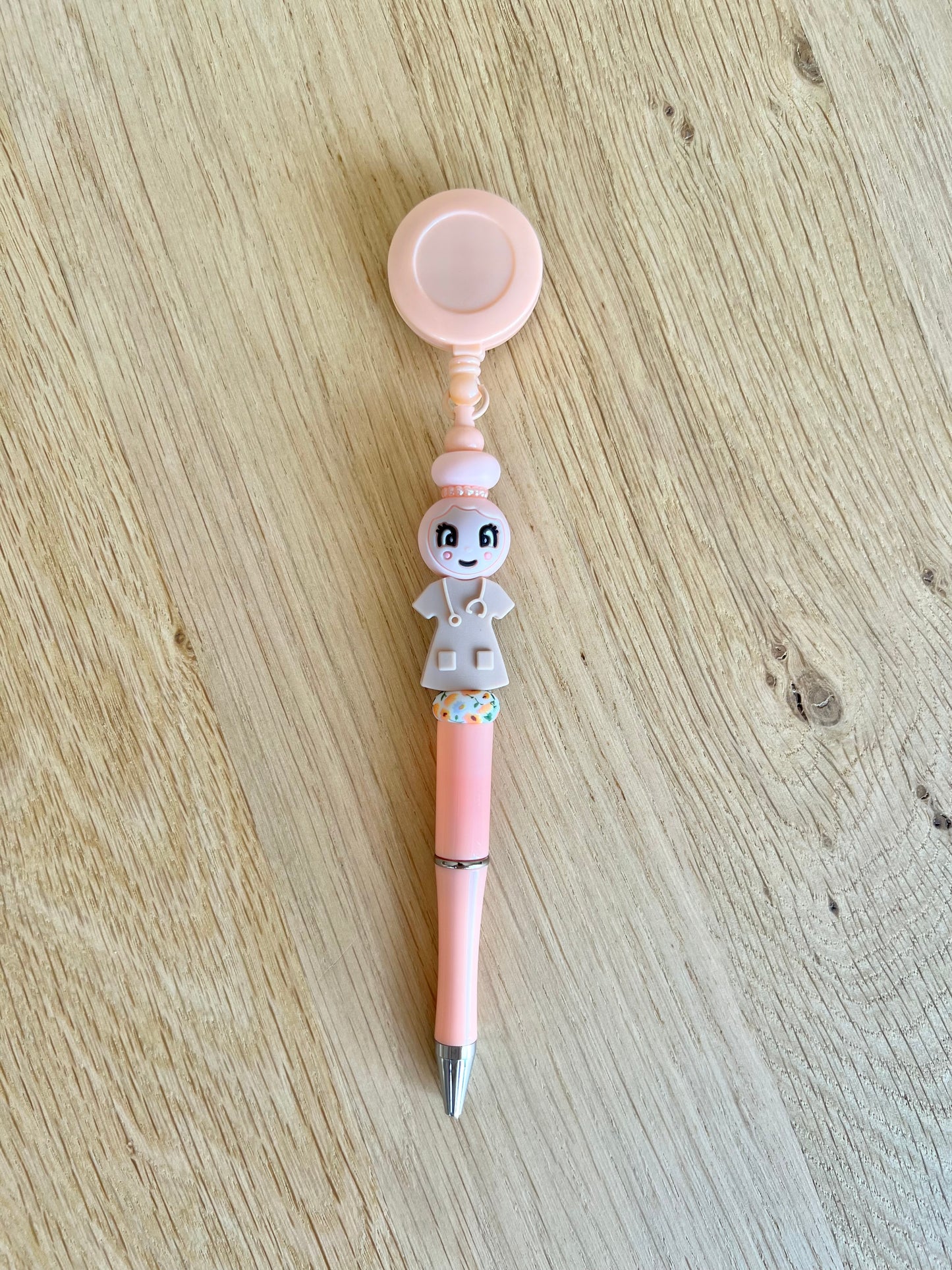 Badgehouder met pen - Nurse