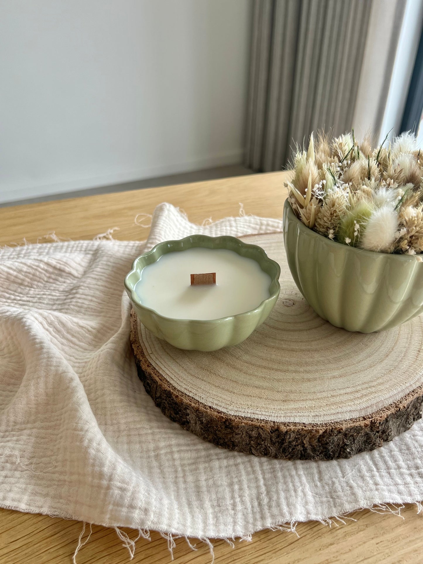 Decoratieset Cosy Bloom - Groen