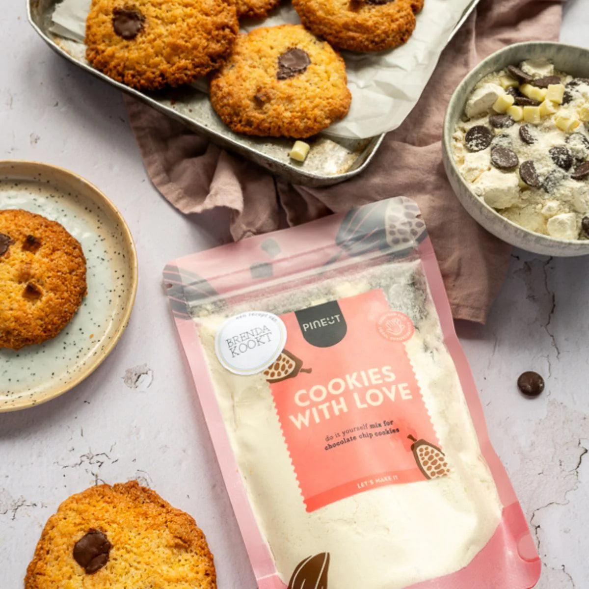 Koekjes bakken | Cookies with Love | pouchbag