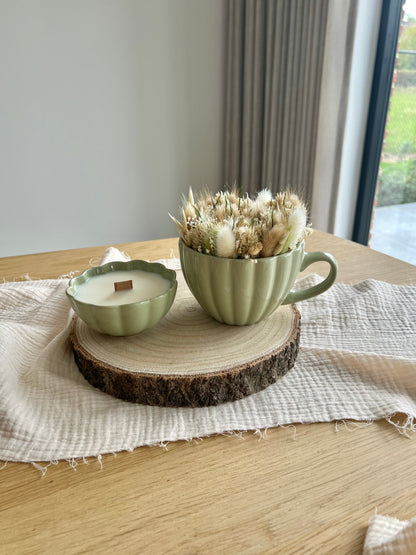 Decoratieset Cosy Bloom - Groen