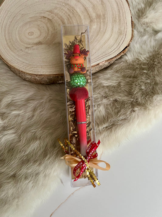 Kralenpen - Kerst hertje