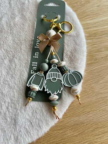 Fall in love - Sleutelhanger Groen
