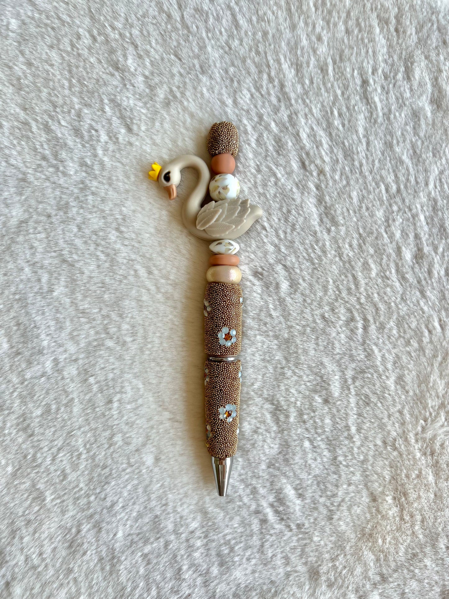 Pen - Zwaan beige