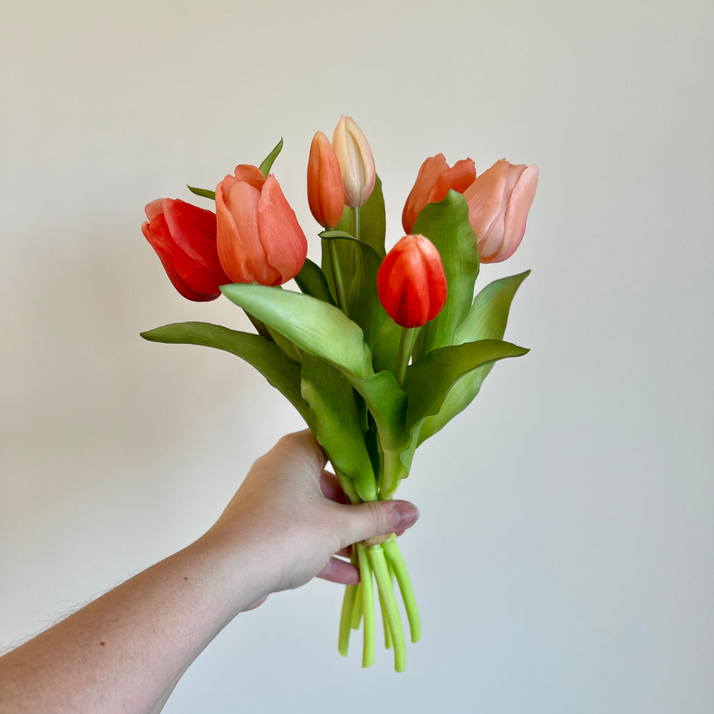 Boeket tulpen - Peach