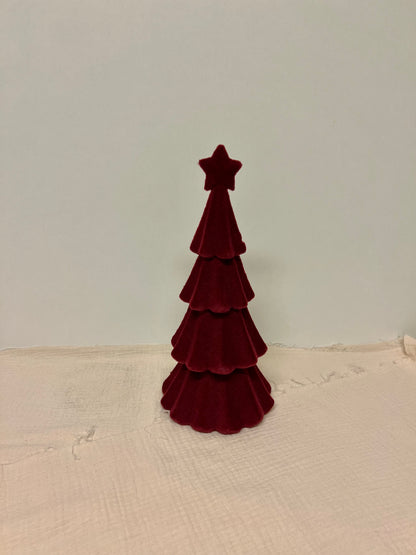 Kerstboom - fluweel
