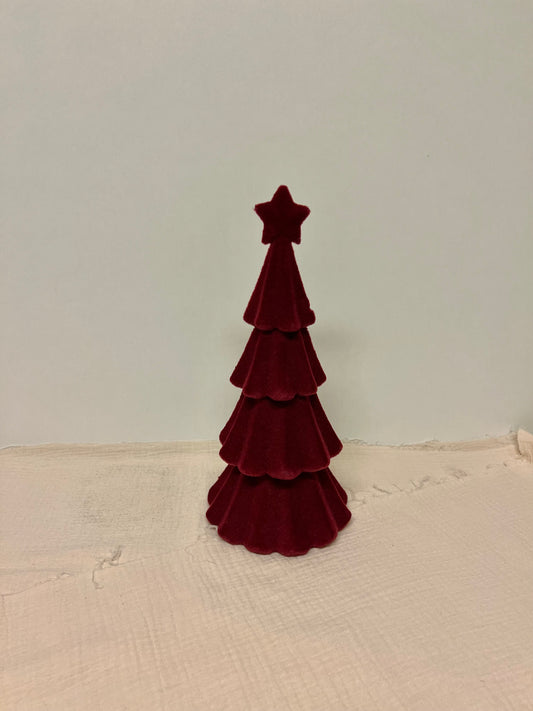 Kerstboom - fluweel