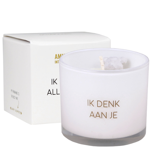 Sojakaars 'Ik denk aan je' - Fresh cotton