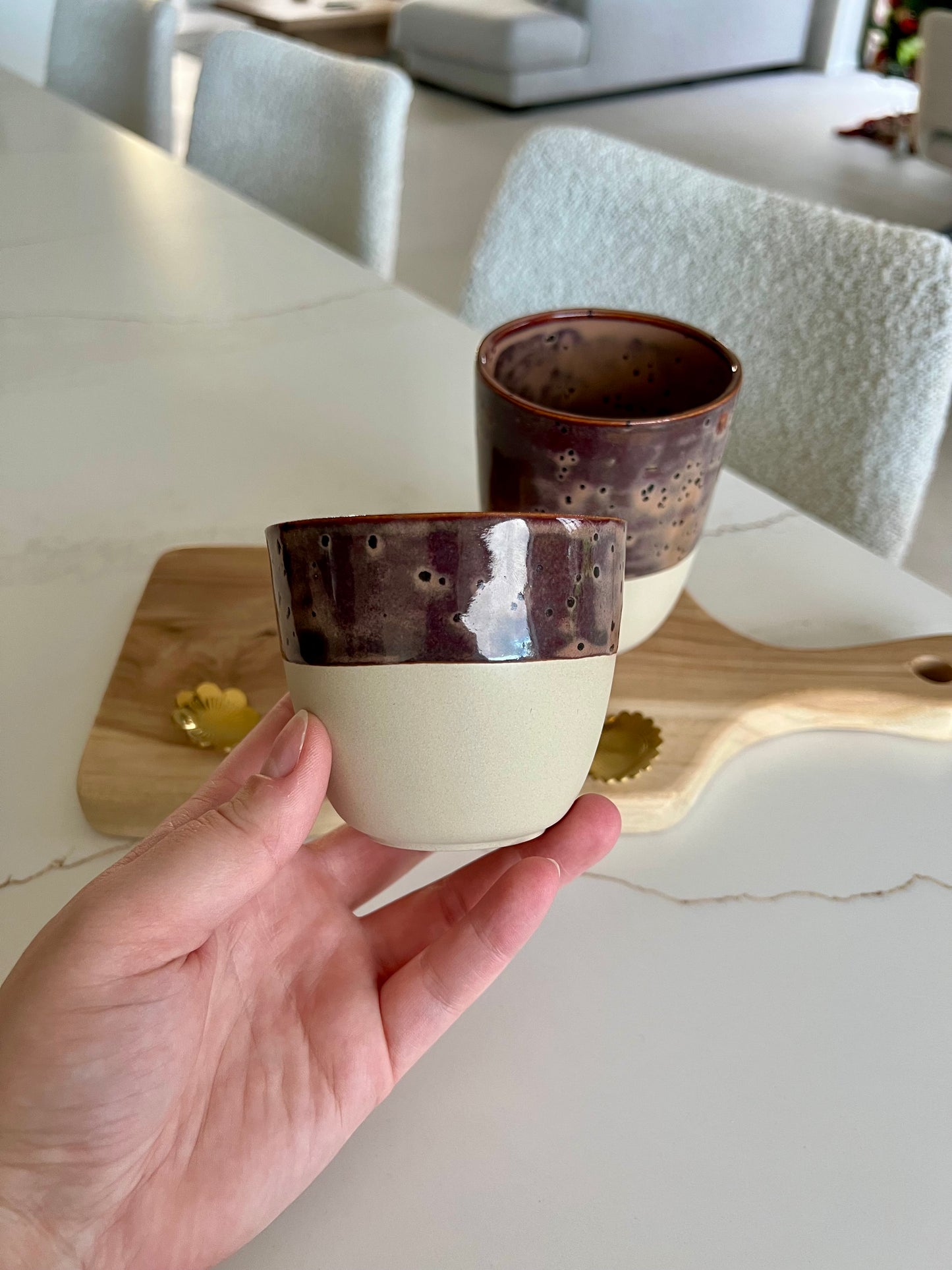Cadeaubox koffieset - rood