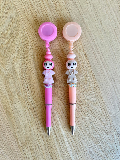 Badgehouder met pen - Nurse