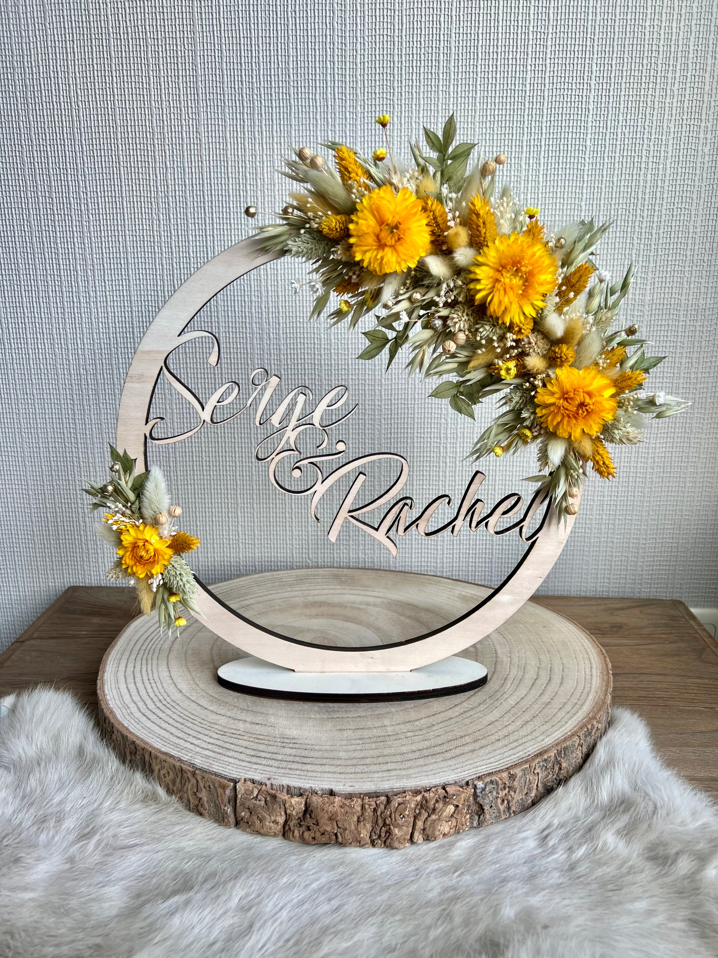 Houten Flowerhoop