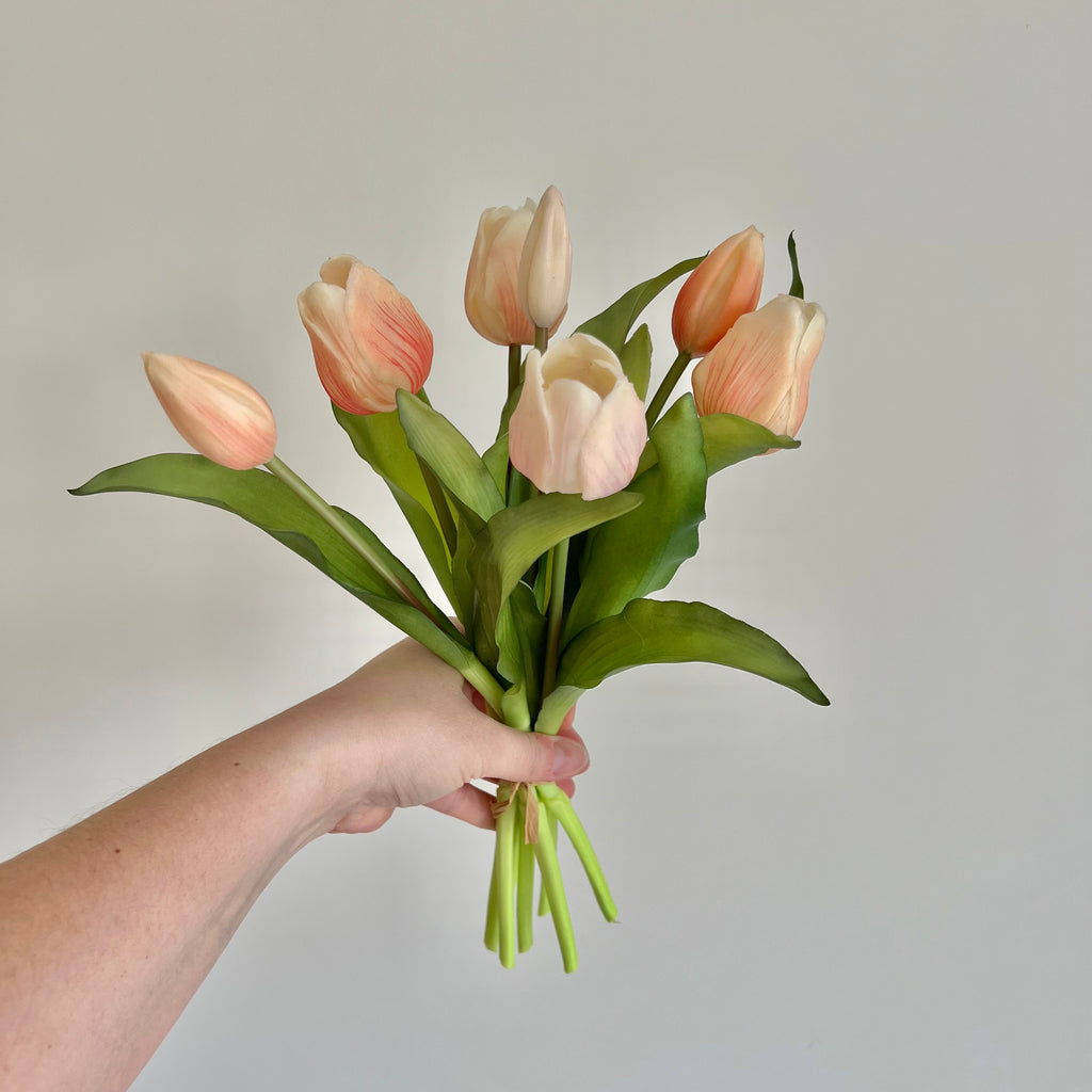 Boeket tulpen - zacht Peach