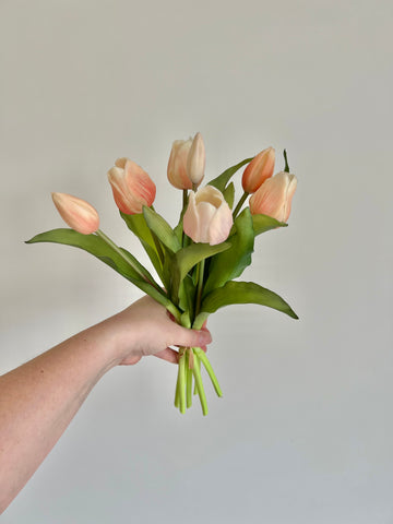 Boeket tulpen - zacht Peach