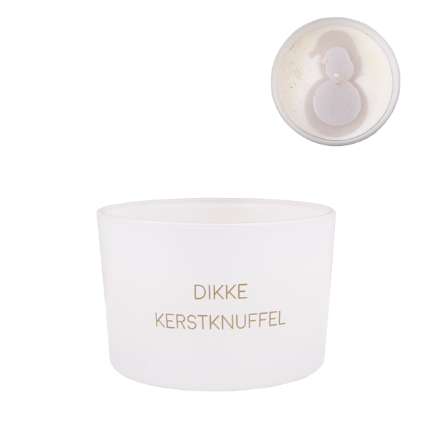 Sojakaars 'Dikke kerstknuffel' - Winter Wood