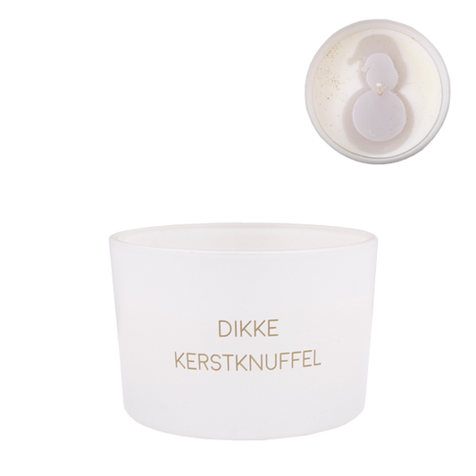 Sojakaars 'Dikke kerstknuffel' - Winter Wood