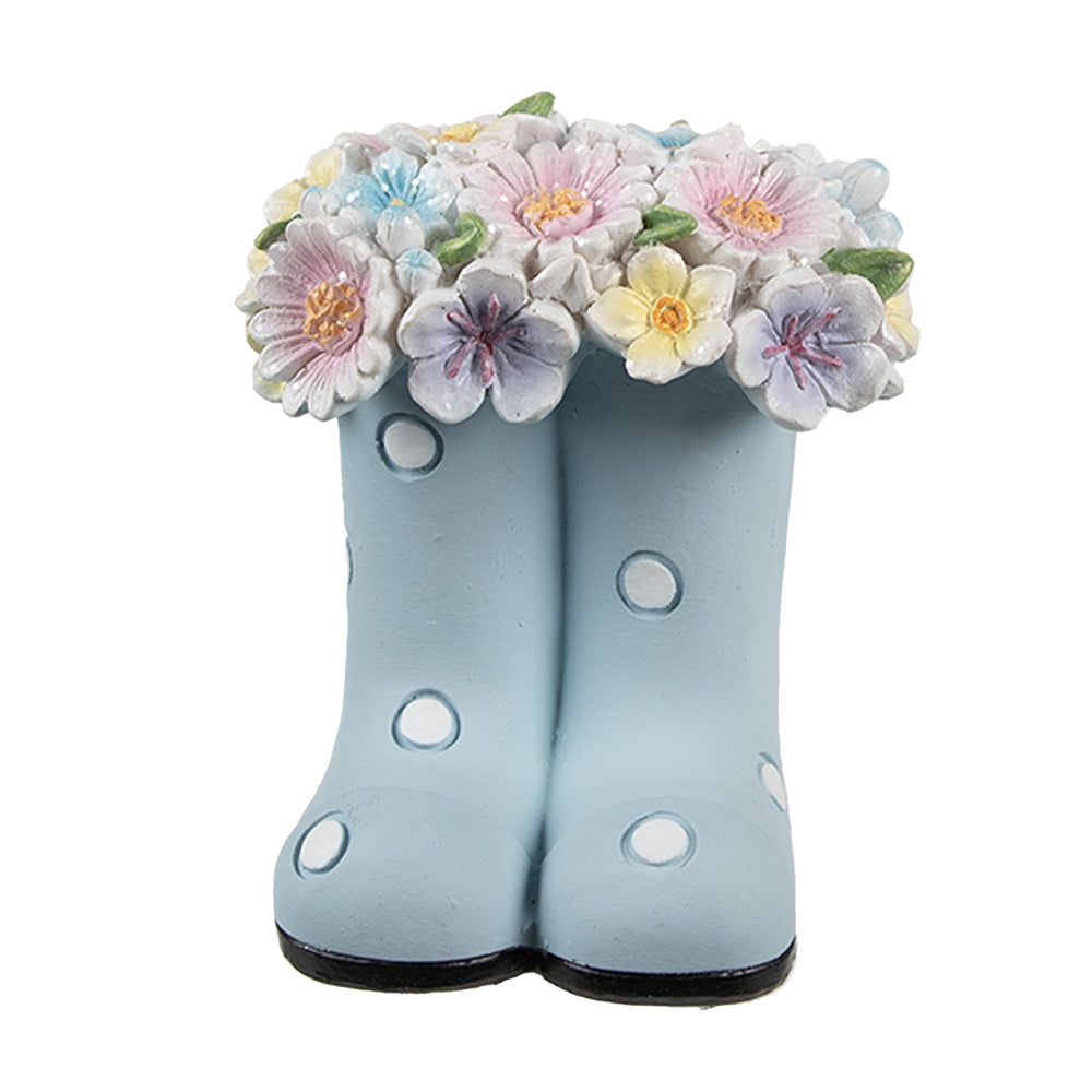 Decoratie Beeld Laars 10x10x12 cm - Blauw