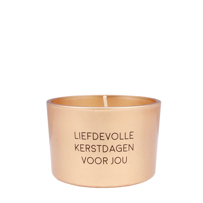 Sojakaars 'Liefdevolle kerstdagen voor jou' - Winter Wood