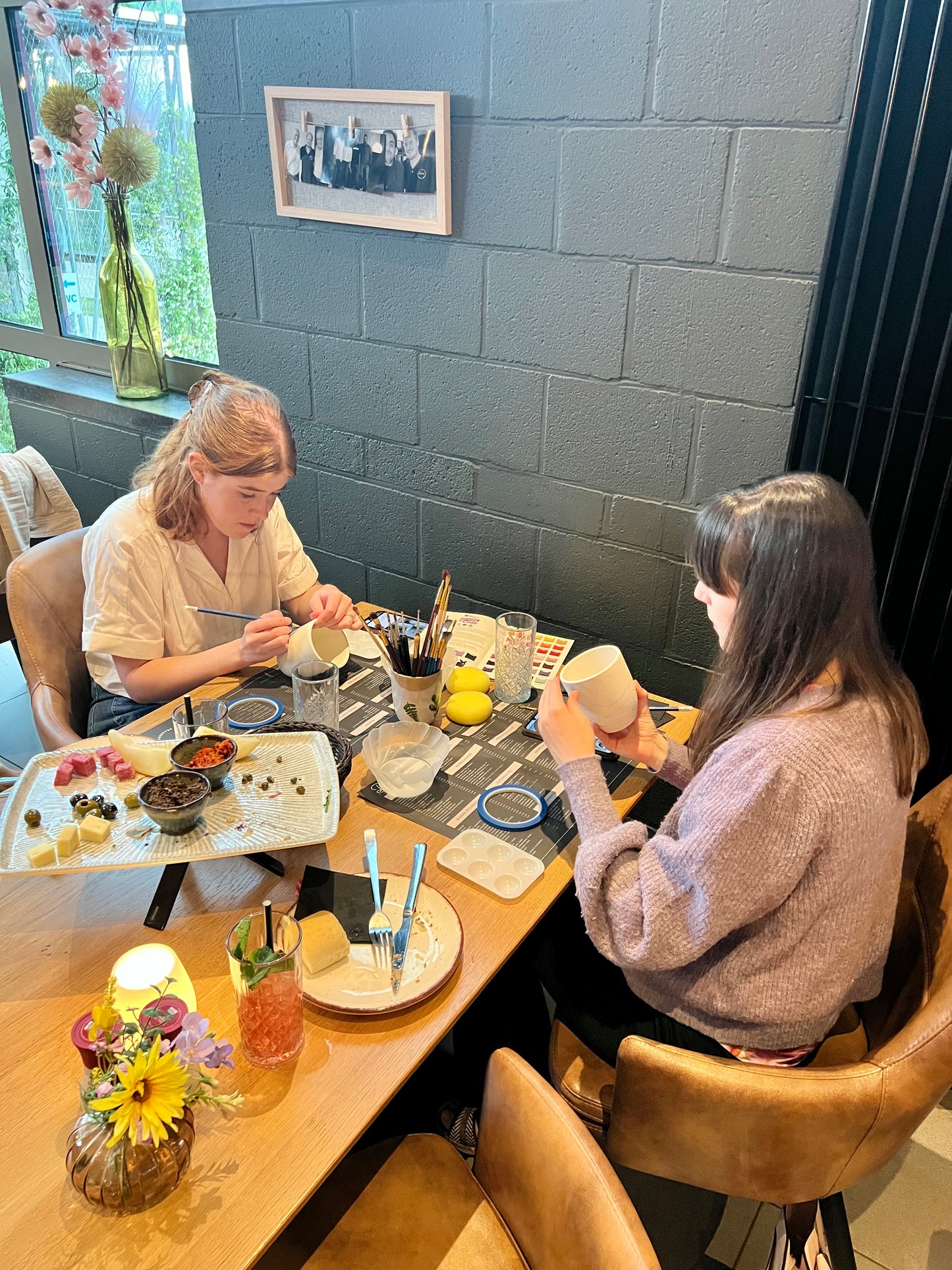 4/09 Workshop Tapas & paint