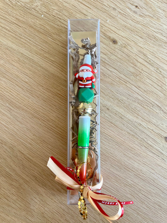 Kralenpen - kerstman