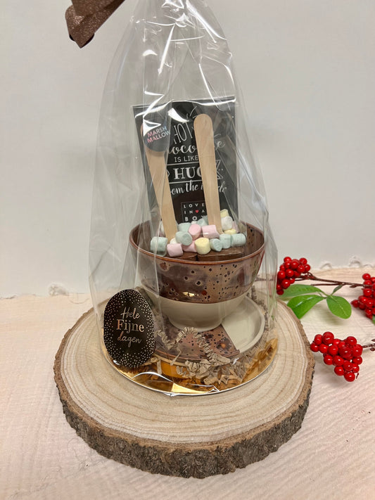 Cadeaupakket - Keramiek kom + bordje