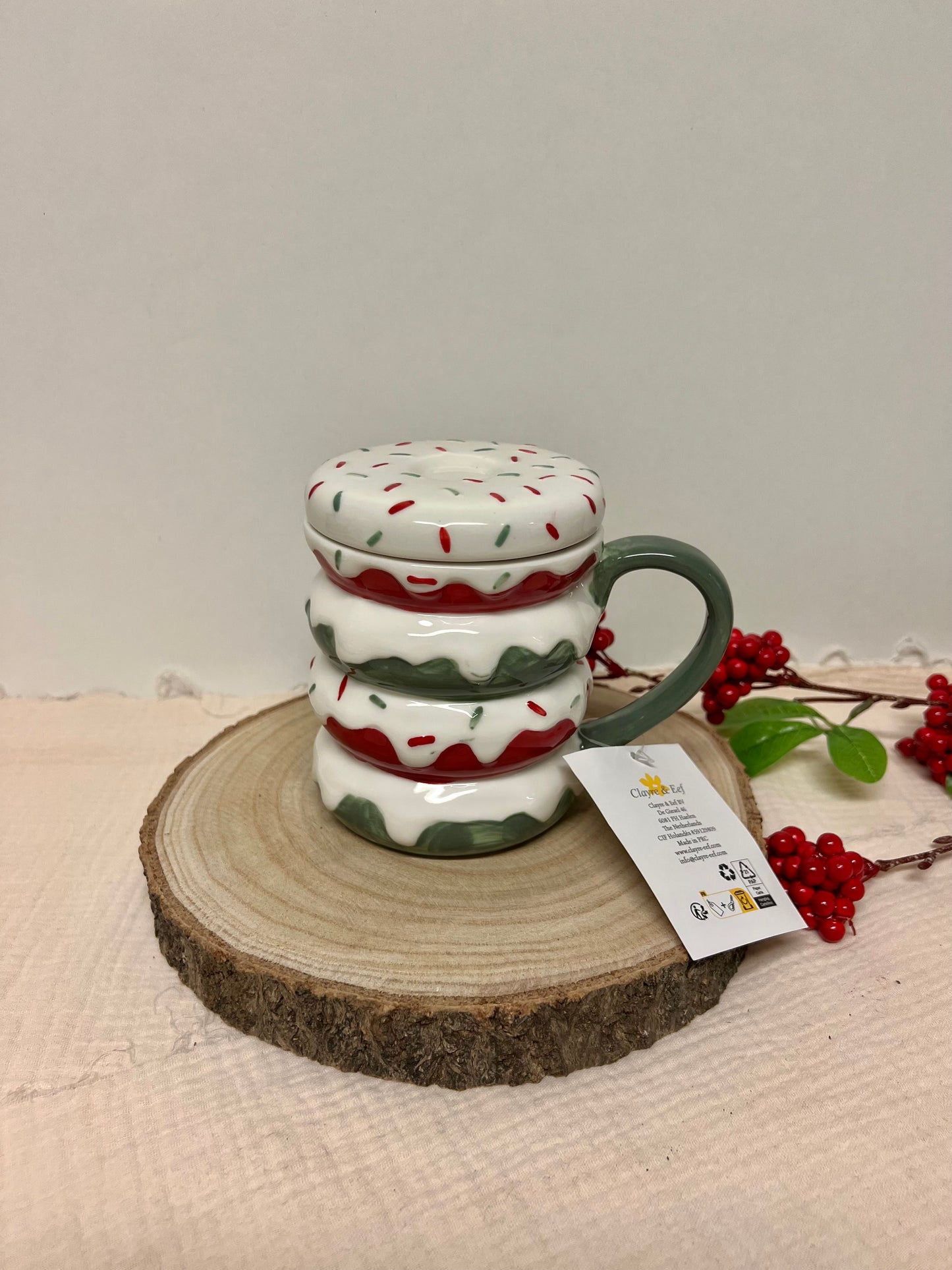 Kerstmok - Donut