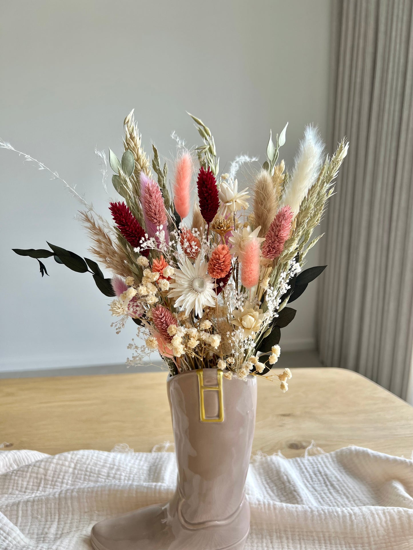 Boeket incl. Vaas - country