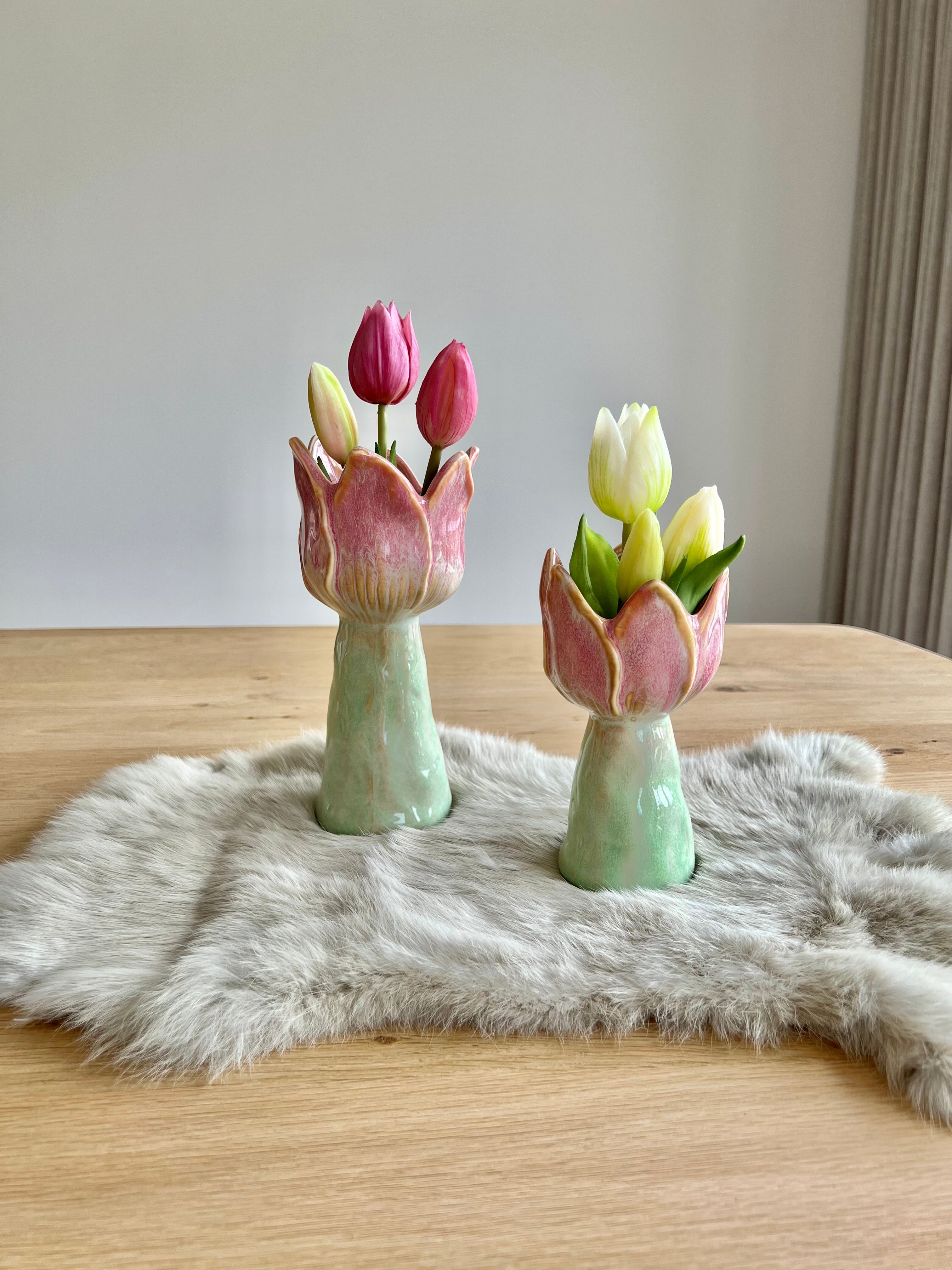 Tulpenvaasjes - set van 2