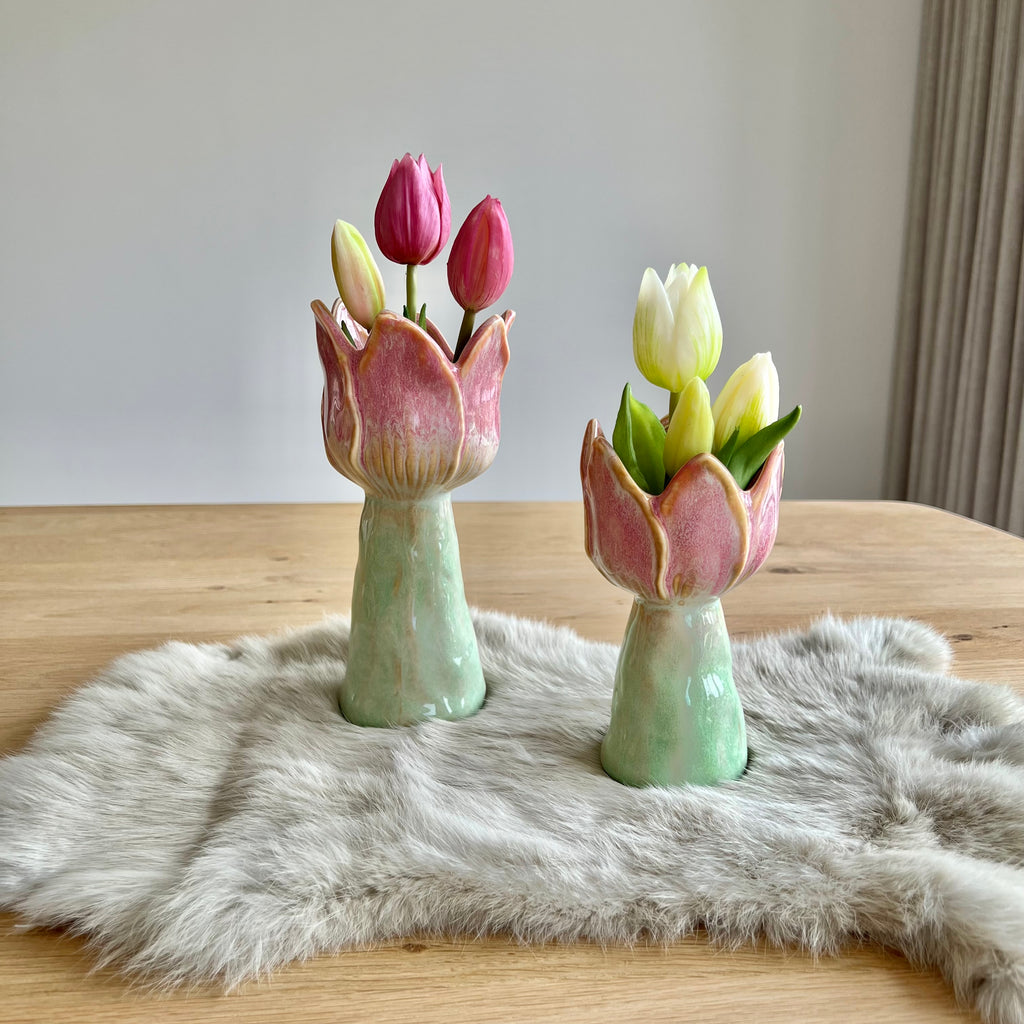 Tulpenvaasjes - set van 2