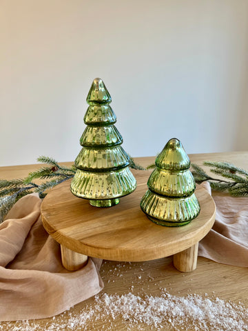 Kerstboompjes set - Groen laagjes