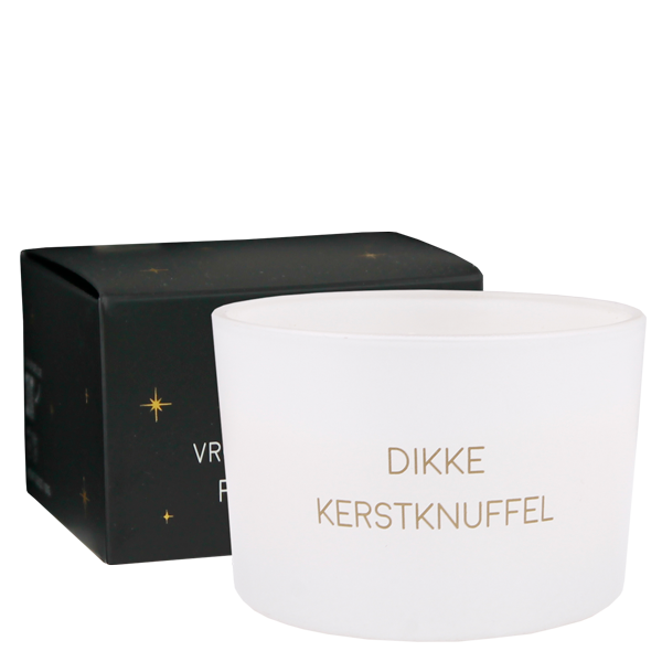 Sojakaars 'Dikke kerstknuffel' - Winter Wood