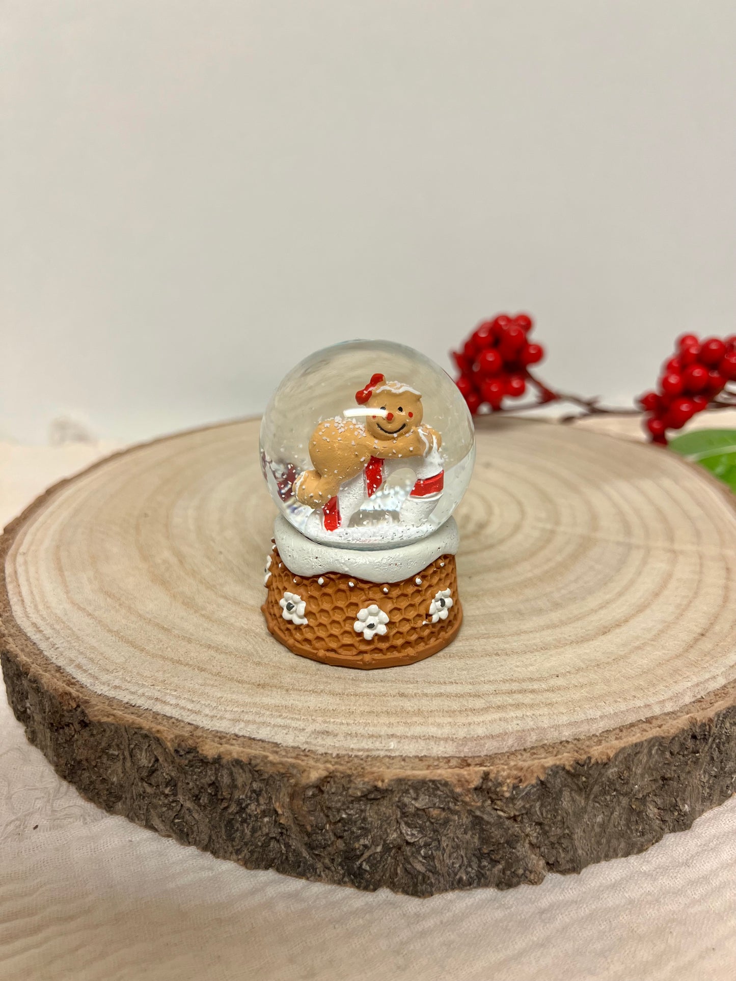 Kerst sneeuwbol