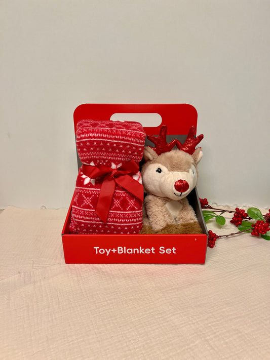 Cadeaupakket - Dekentje & Hertje