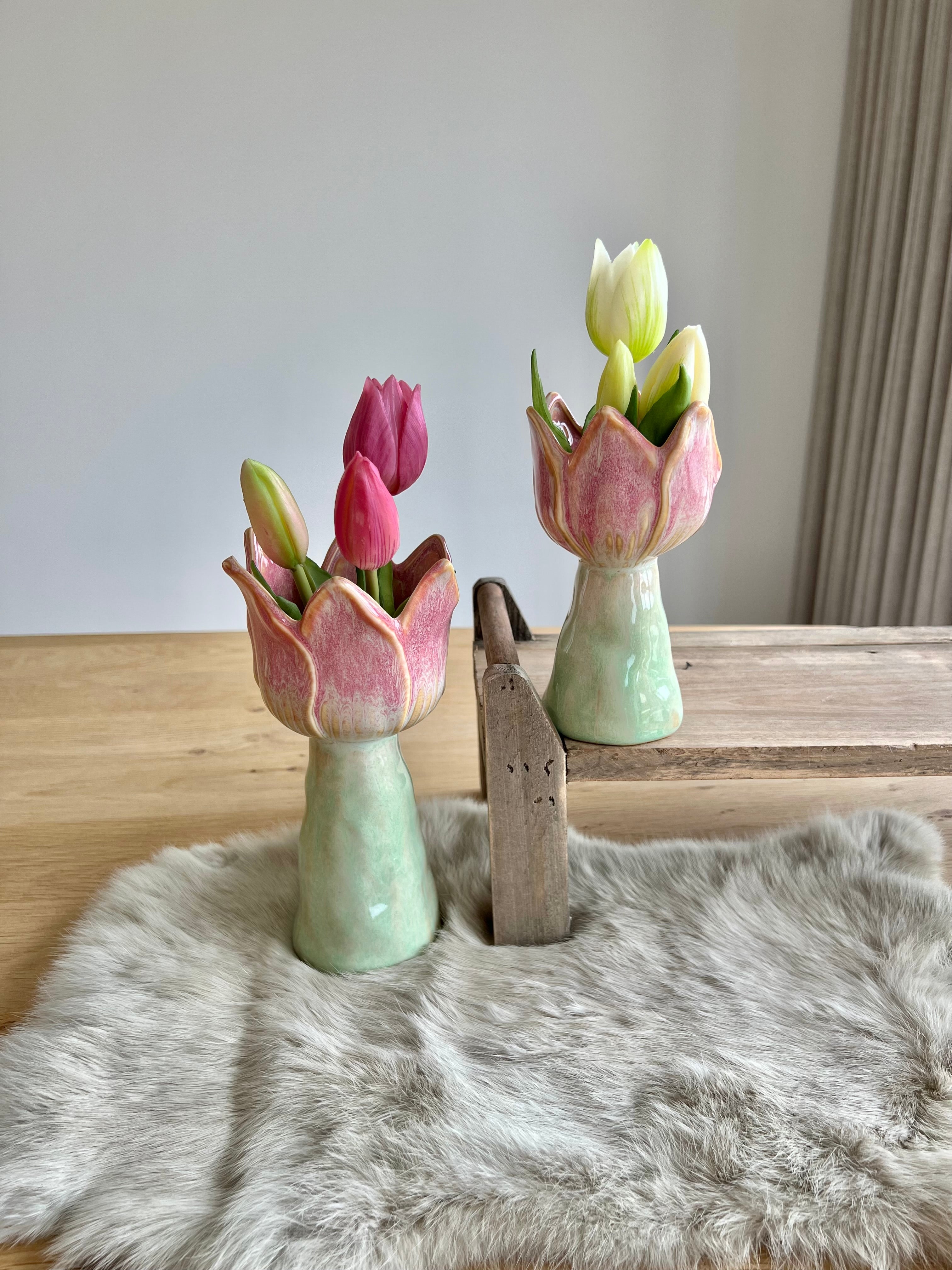 Tulpenvaasjes - set van 2