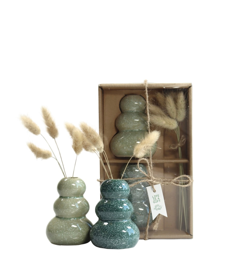 Cadeauset van Gift Atelier groen