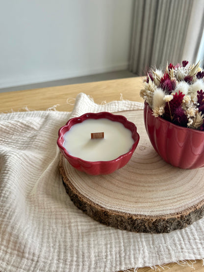 Decoratieset Cosy Bloom - Bordeaux
