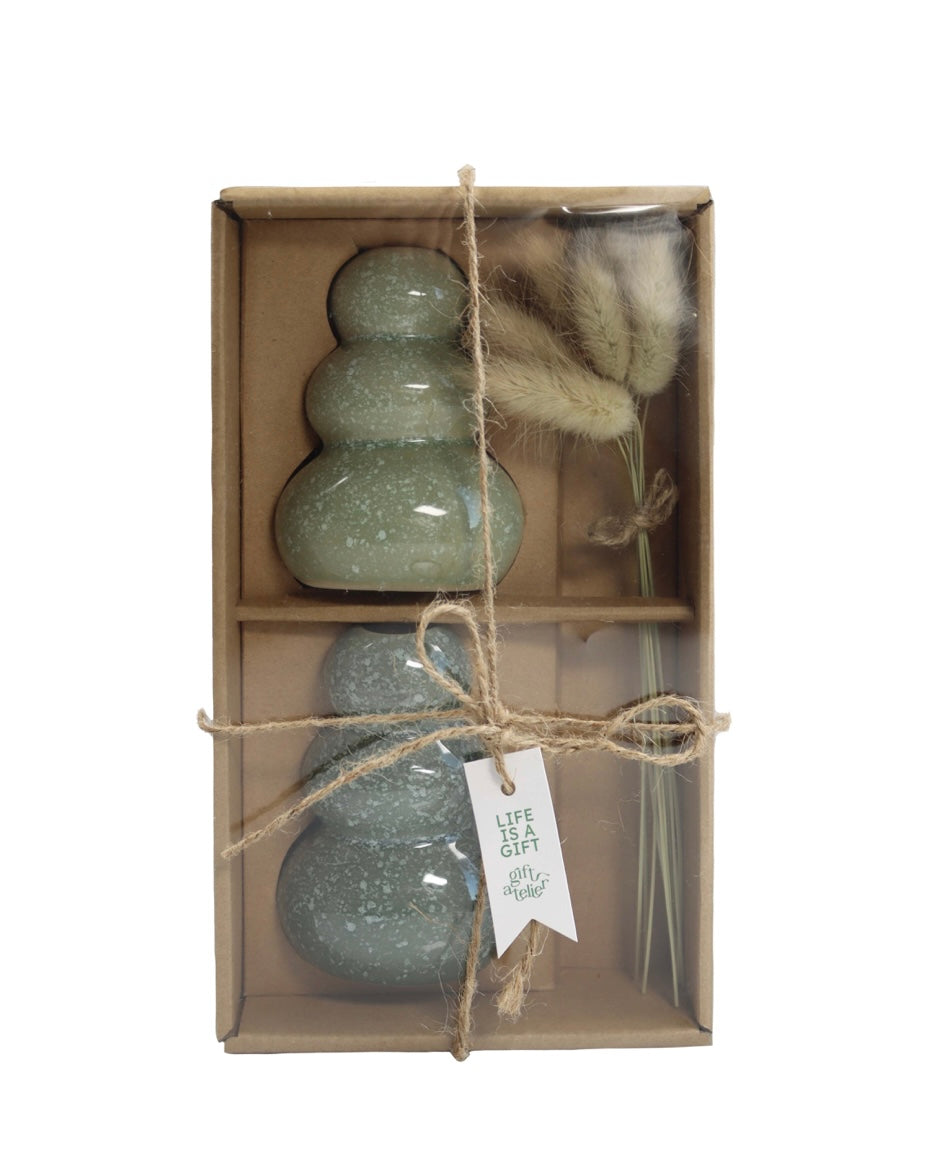 Cadeauset van Gift Atelier groen