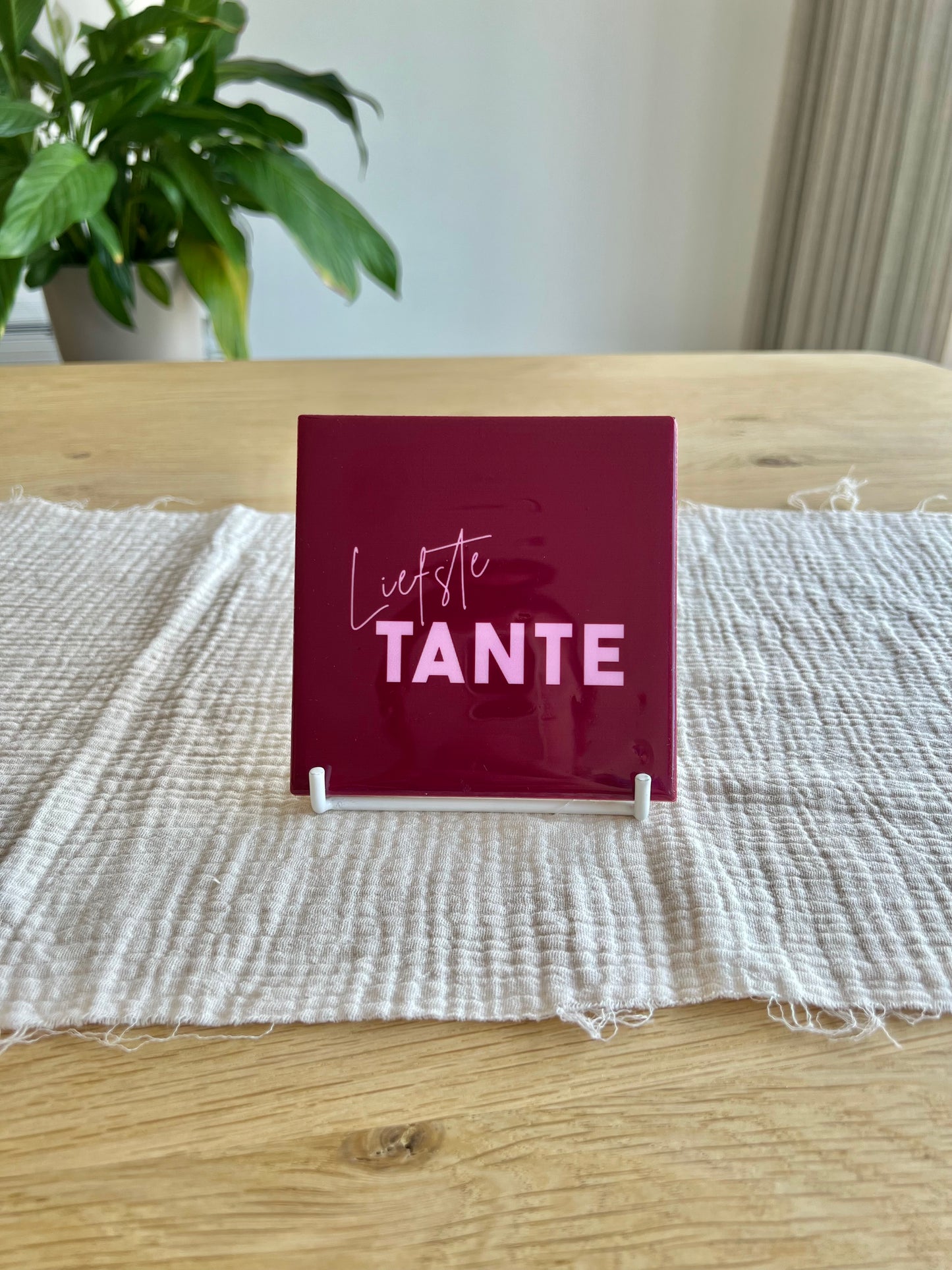 Tegeltje - liefste tante