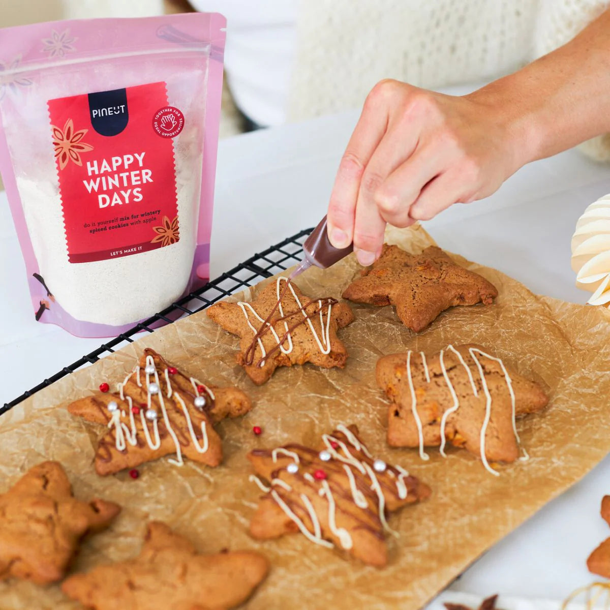Koekjes bakken | Happy winterdays | pouchbag | Koekjes | Cookies