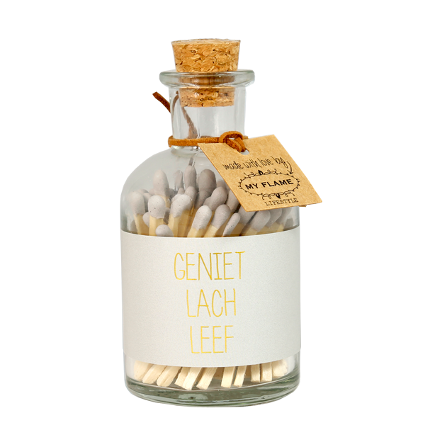 Lucifers - LICHT GRIJS - GENIET, LACH, LEEF