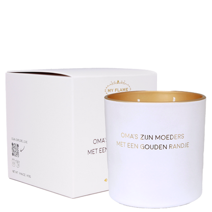 Sojakaars - OMA'S ZIJN MOEDERS MET EEN GOUDEN RANDJE - FRESH COTTON