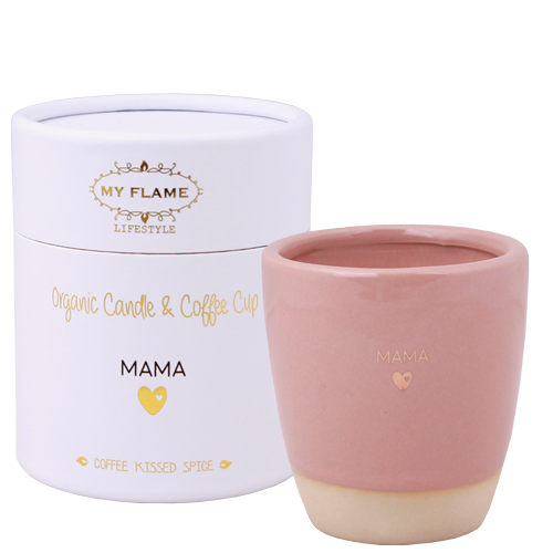 Sojakaars in koffiekop - MAMA - COFFEE KISSED SPICE